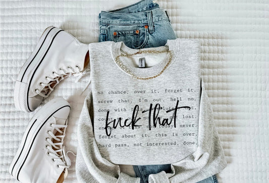 Fuck That